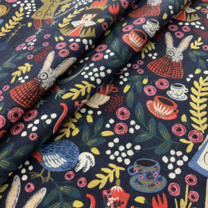 Canvas patterned