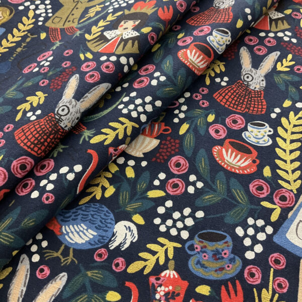 Canvas patterned